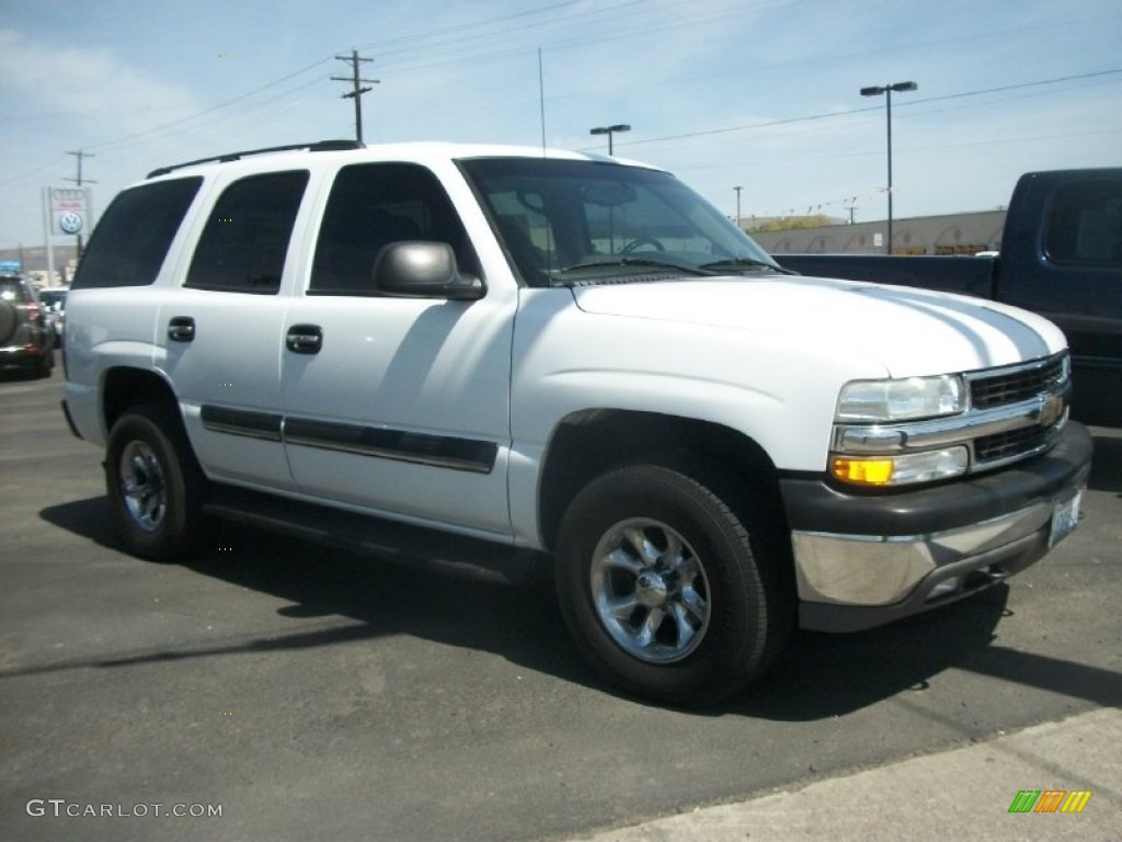 2004 Tahoe LS 4x4 - Summit White / Gray/Dark Charcoal photo #34