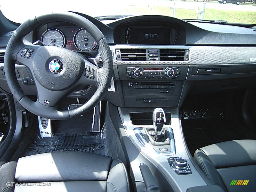 2012 BMW 3 Series 335is Coupe Black Dashboard Photo #64840273