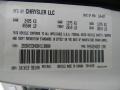PW1: Stone White 2008 Dodge Charger R/T AWD Color Code