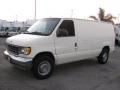 1995 White Ford E Series Van E250 XL Cargo Van  photo #3