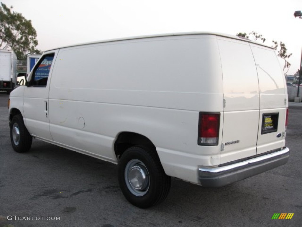 1995 E Series Van E250 XL Cargo Van - White / Grey photo #4