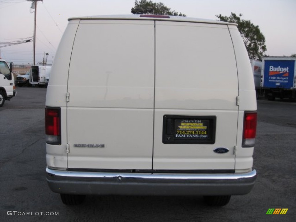 1995 E Series Van E250 XL Cargo Van - White / Grey photo #5