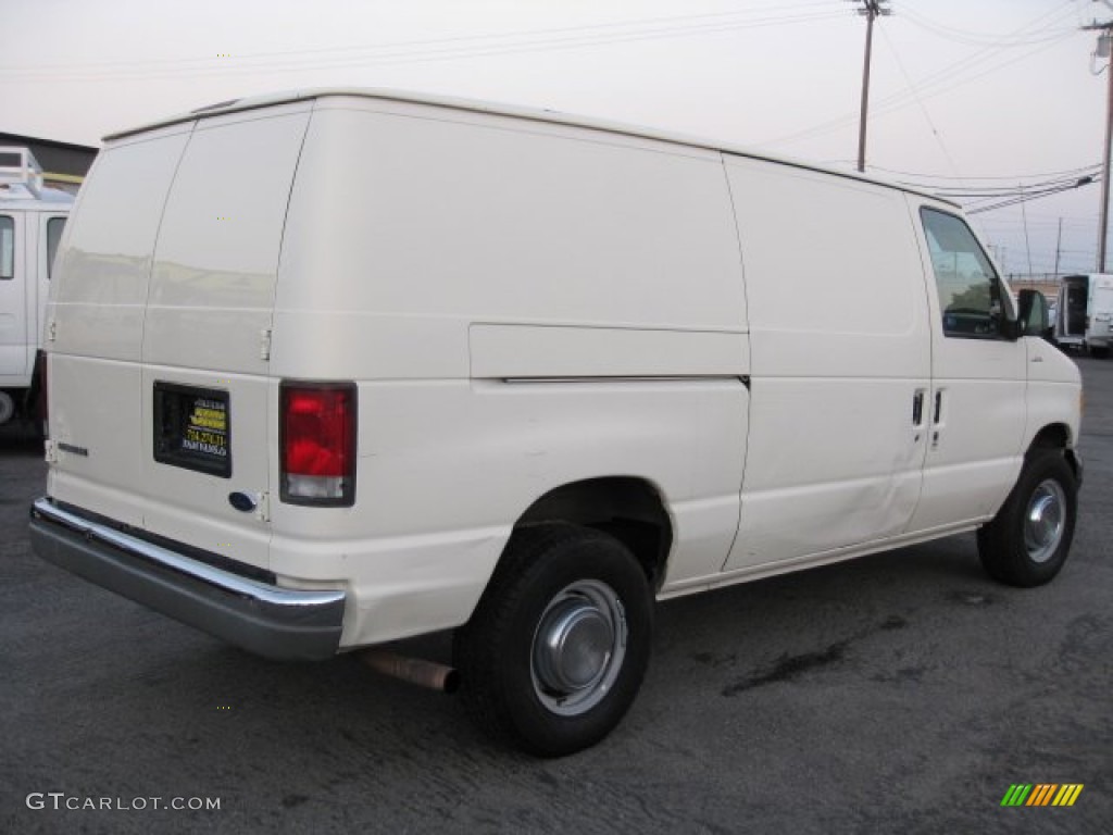 1995 E Series Van E250 XL Cargo Van - White / Grey photo #6