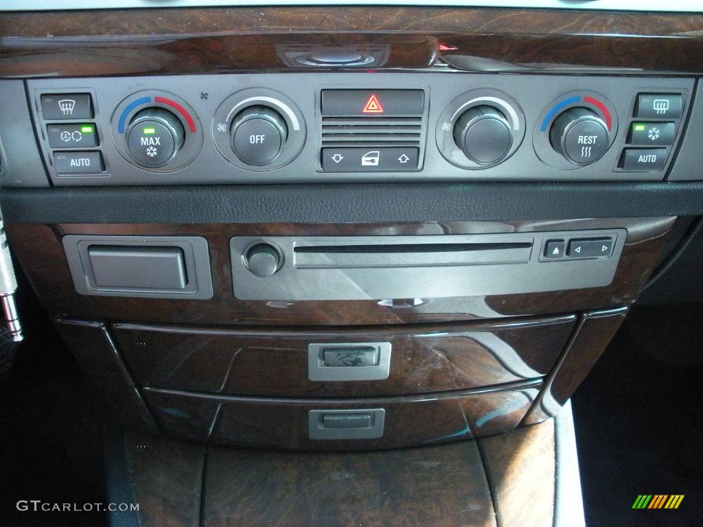 2005 7 Series 745Li Sedan - Black Sapphire Metallic / Black/Black photo #22