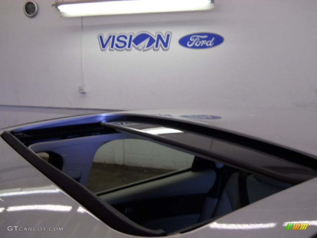 2012 Focus SEL 5-Door - Ingot Silver Metallic / Stone photo #7