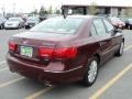 2009 Dark Cherry Red Hyundai Sonata Limited V6  photo #2