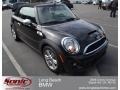 2011 Midnight Black Metallic Mini Cooper S Convertible  photo #1