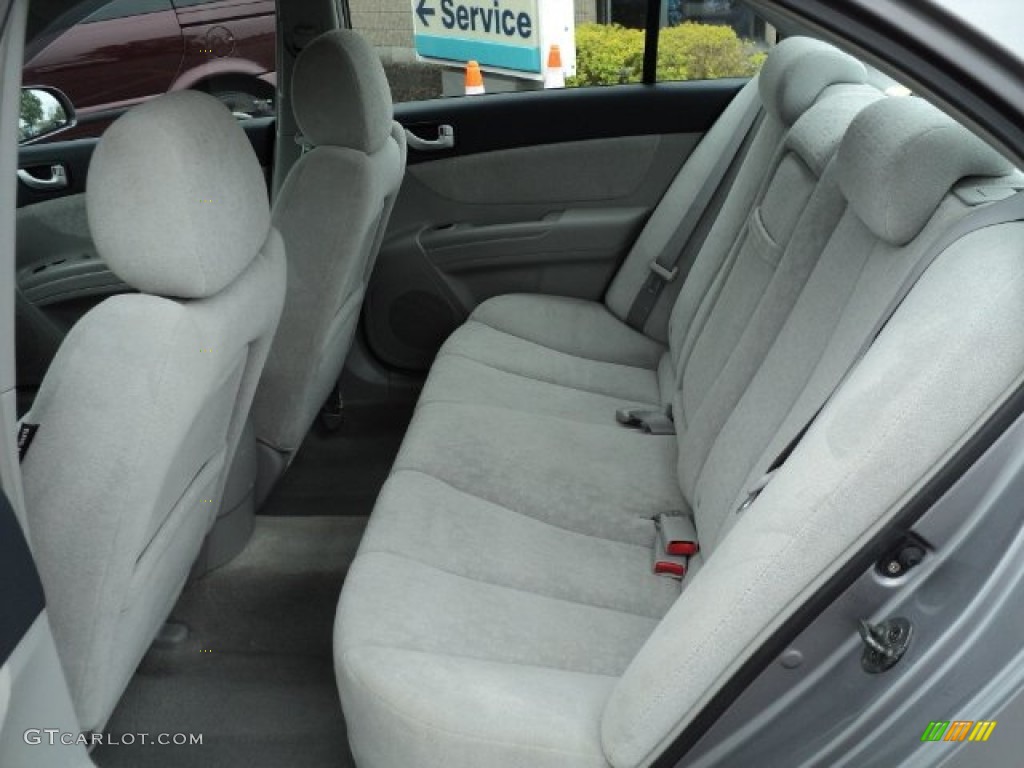 2007 Sonata GLS - Steel Gray / Gray photo #20