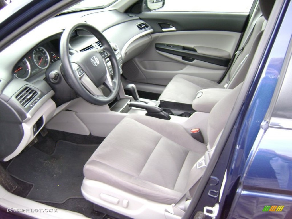 2011 Accord LX-P Sedan - Royal Blue Pearl / Gray photo #10