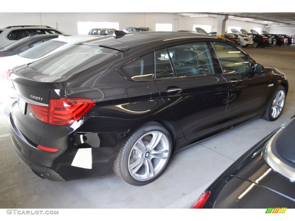 2012 5 Series 550i Gran Turismo - Jet Black / Black photo #3