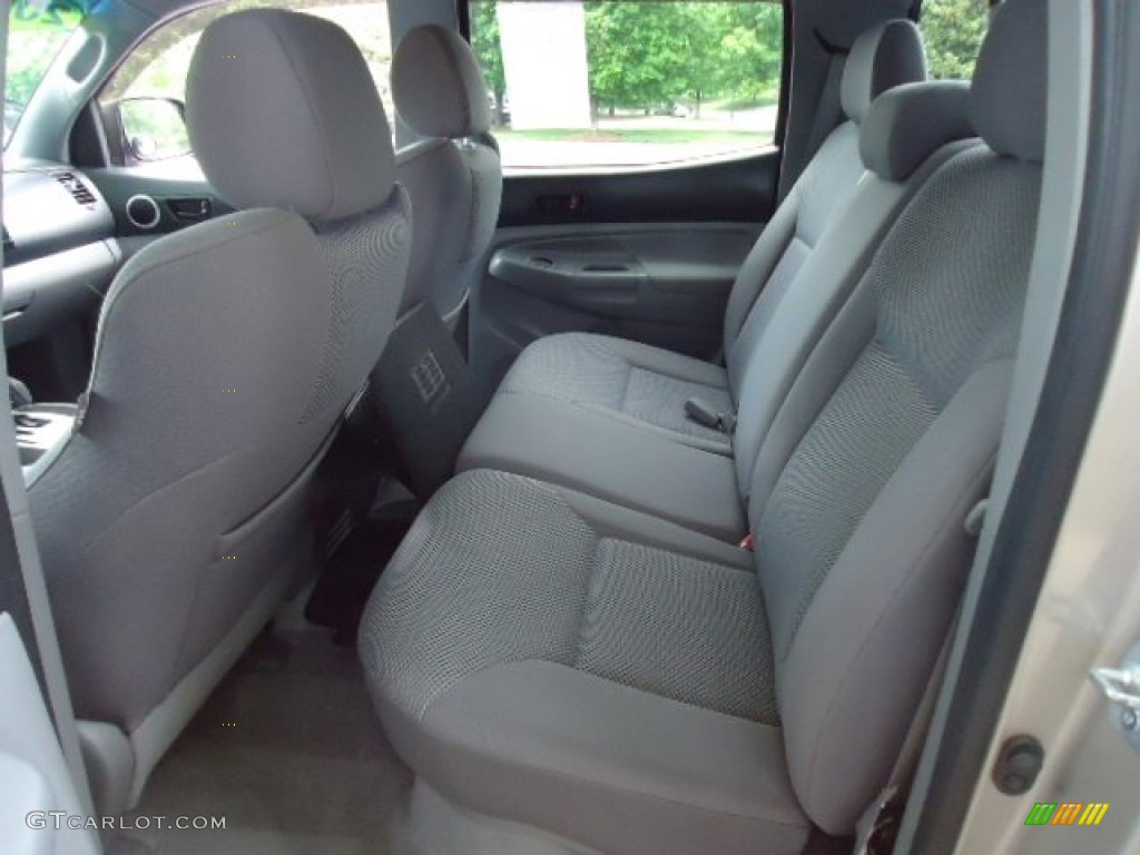 2006 Tacoma V6 TRD Double Cab 4x4 - Desert Sand Mica / Graphite Gray photo #10