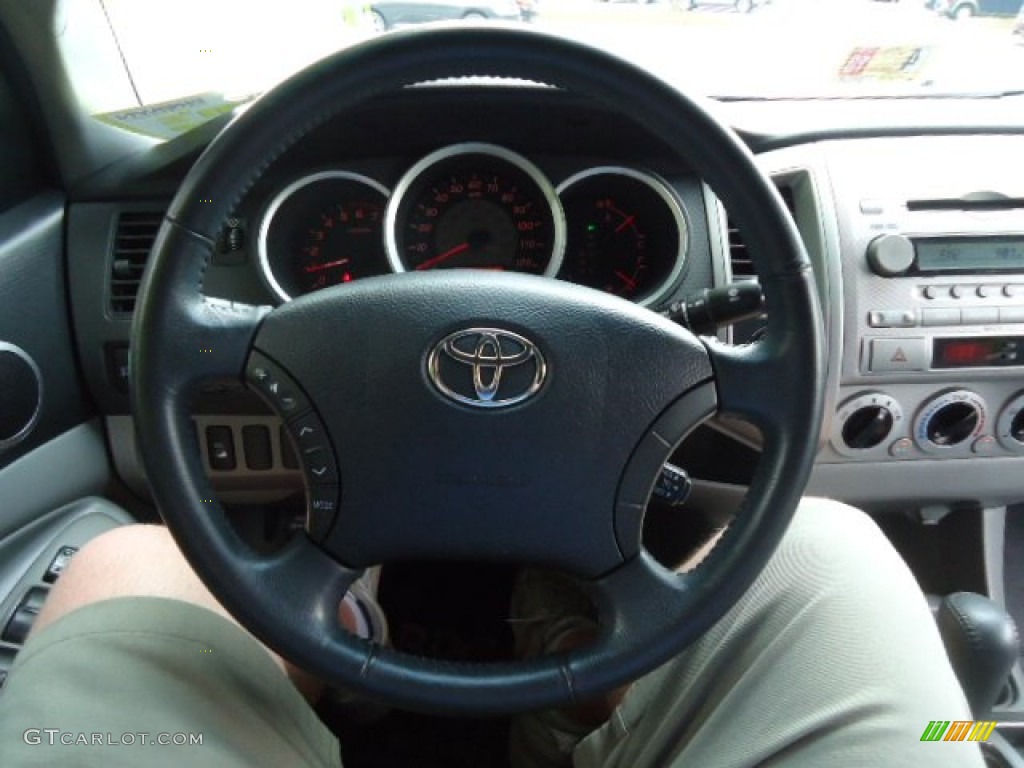 2006 Tacoma V6 TRD Double Cab 4x4 - Desert Sand Mica / Graphite Gray photo #15