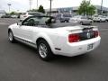 Performance White - Mustang V6 Deluxe Convertible Photo No. 12