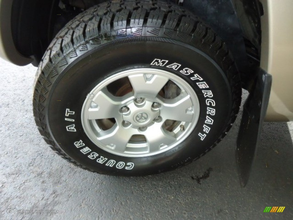 2006 Tacoma V6 TRD Double Cab 4x4 - Desert Sand Mica / Graphite Gray photo #29