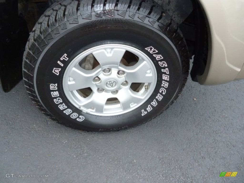 2006 Tacoma V6 TRD Double Cab 4x4 - Desert Sand Mica / Graphite Gray photo #30
