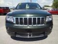 2011 Natural Green Pearl Jeep Grand Cherokee Overland 4x4  photo #14