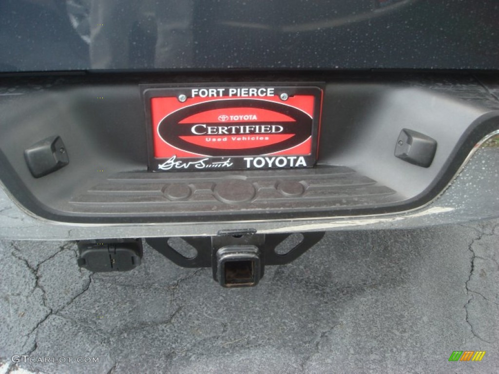 2010 Tundra Double Cab 4x4 - Slate Gray Metallic / Black photo #7