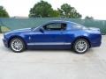 2013 Deep Impact Blue Metallic Ford Mustang V6 Premium Coupe  photo #6
