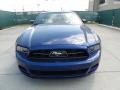 2013 Deep Impact Blue Metallic Ford Mustang V6 Premium Coupe  photo #8