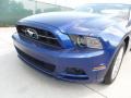 2013 Deep Impact Blue Metallic Ford Mustang V6 Premium Coupe  photo #10
