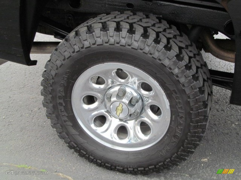 2009 Silverado 1500 LS Regular Cab 4x4 - Black / Dark Titanium photo #3