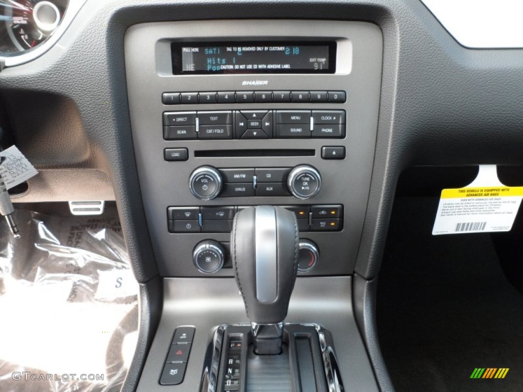 2013 Ford Mustang V6 Premium Coupe Controls Photo #64854372