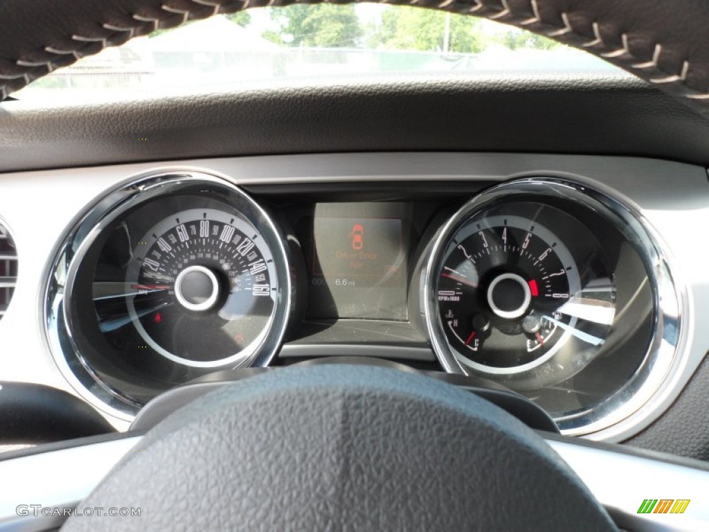 2013 Ford Mustang V6 Premium Coupe Gauges Photo #64854419