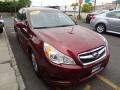 2010 Ruby Red Pearl Subaru Legacy 2.5i Premium Sedan  photo #9