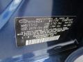 S7U: Atlantic Blue 2013 Hyundai Elantra GLS Color Code