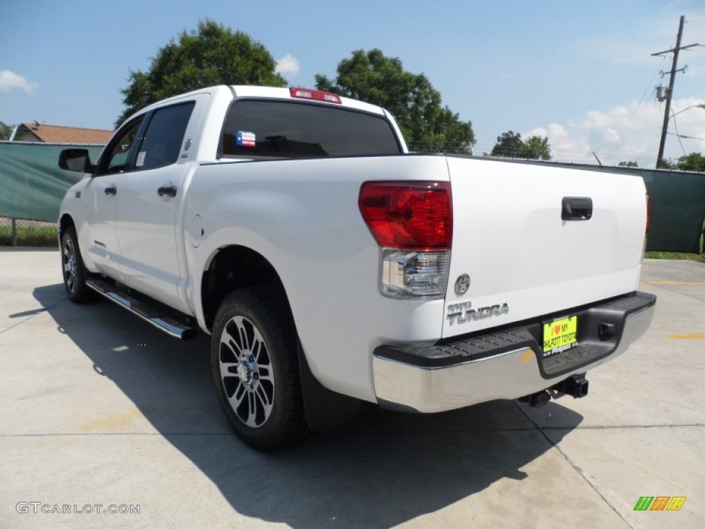 2012 Tundra Texas Edition CrewMax - Super White / Sand Beige photo #5