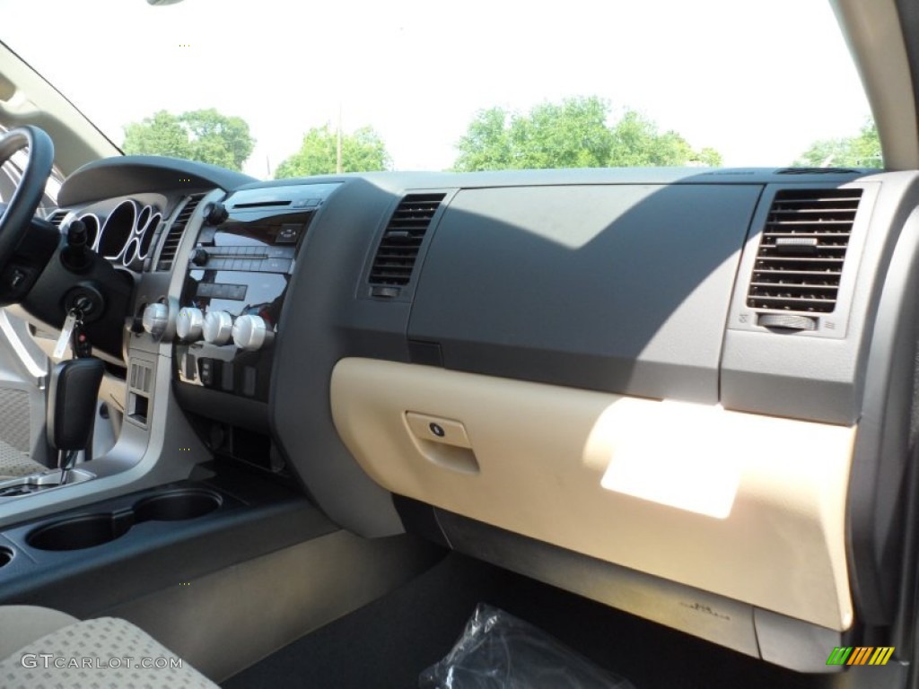 2012 Tundra Texas Edition CrewMax - Super White / Sand Beige photo #20