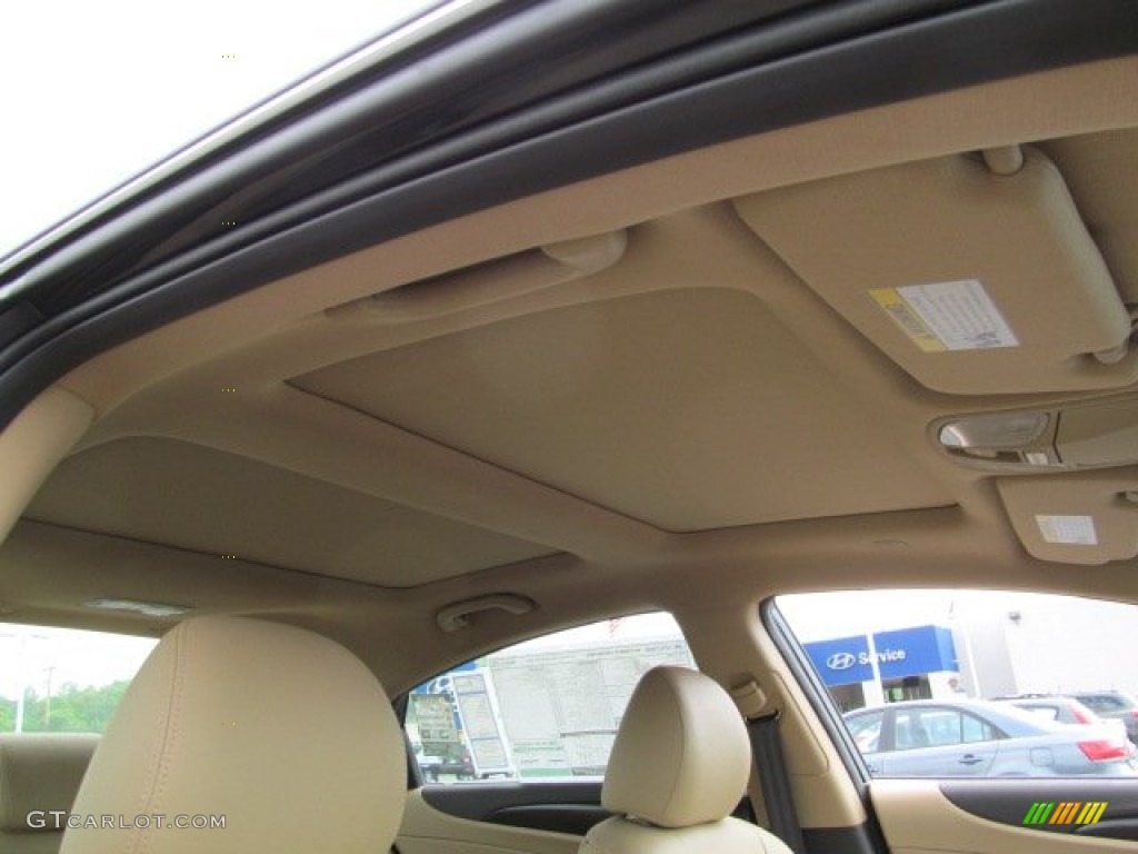 2013 Sonata Limited - Pacific Blue Pearl / Camel photo #5