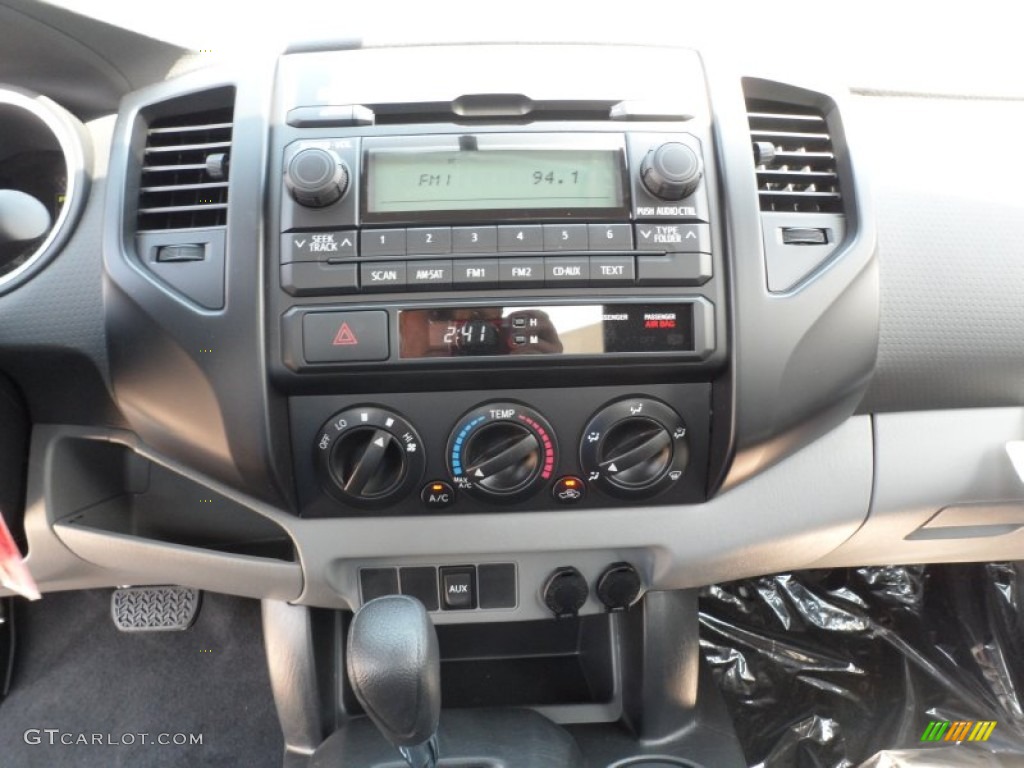 2012 Tacoma Regular Cab - Spruce Green Mica / Graphite photo #23