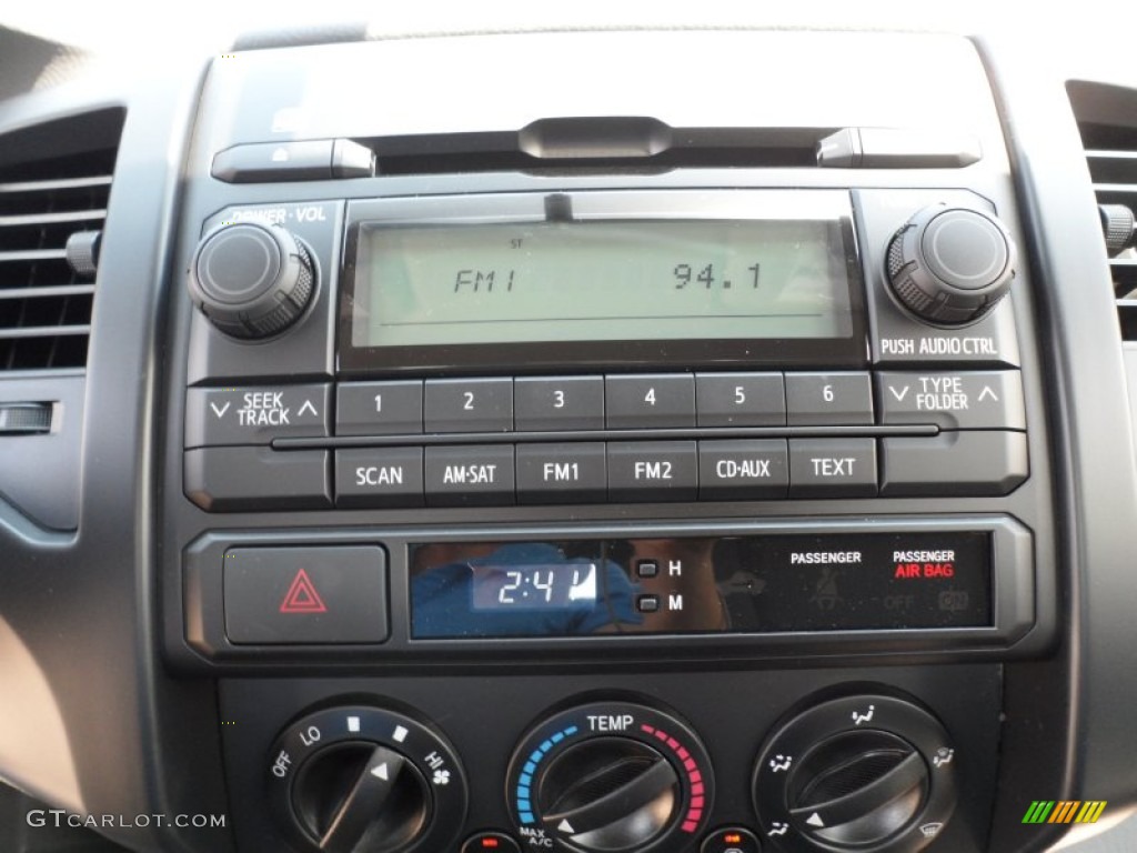 2012 Tacoma Regular Cab - Spruce Green Mica / Graphite photo #24