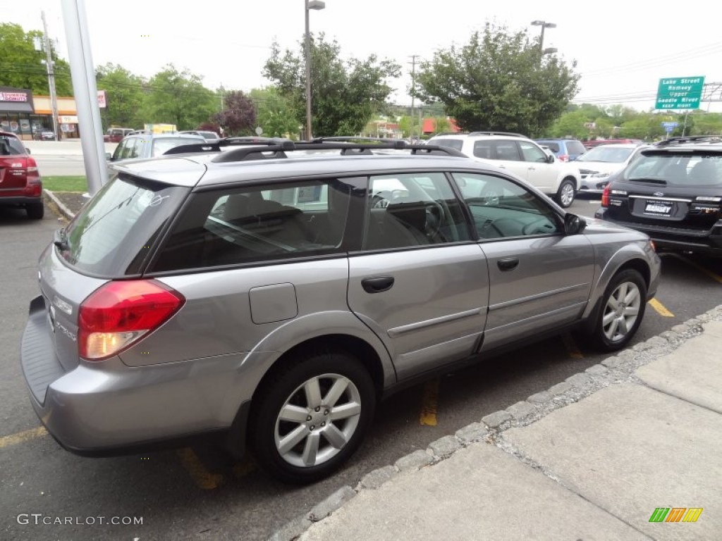 2009 Outback 2.5i Special Edition Wagon - Quartz Silver Metallic / Off Black photo #8