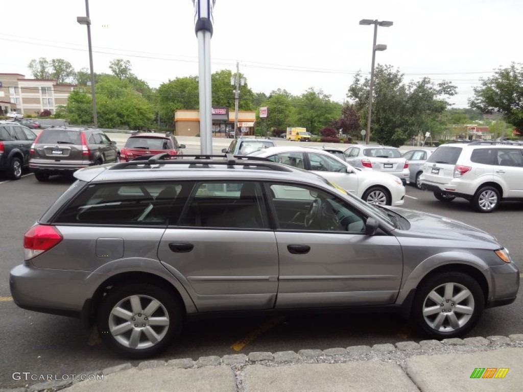 2009 Outback 2.5i Special Edition Wagon - Quartz Silver Metallic / Off Black photo #9
