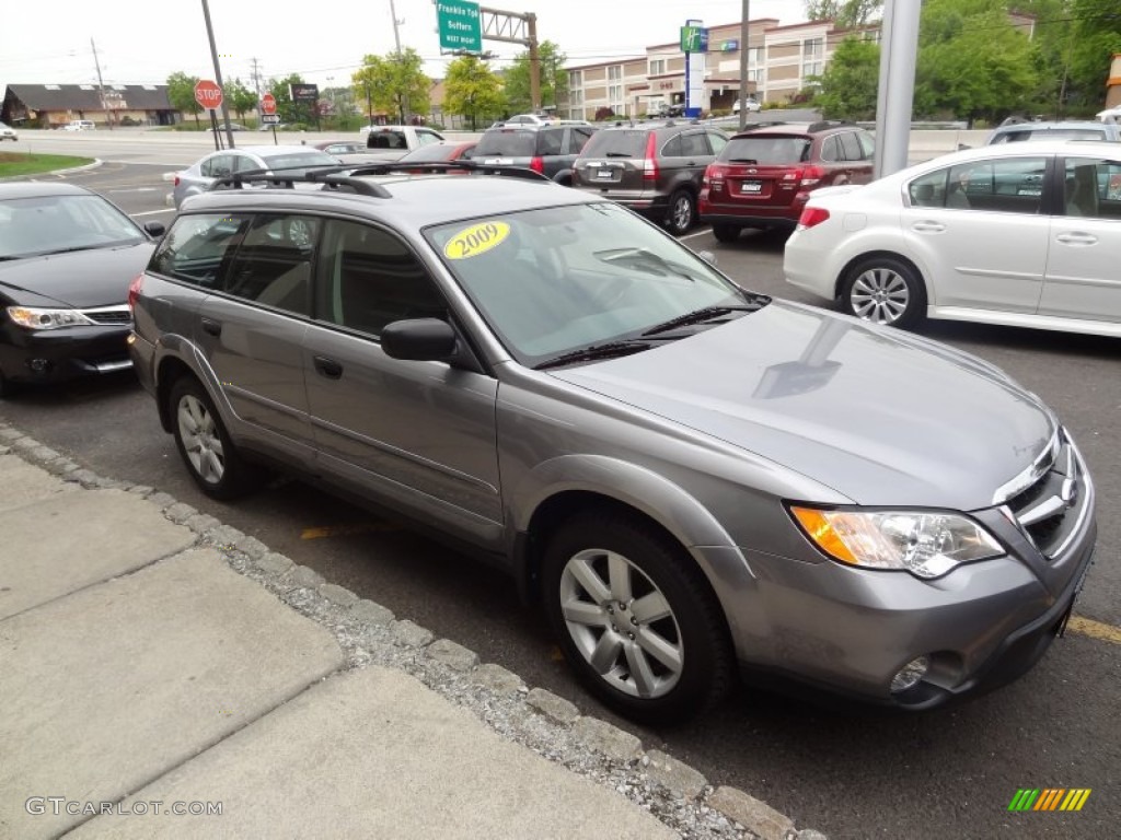 2009 Outback 2.5i Special Edition Wagon - Quartz Silver Metallic / Off Black photo #10