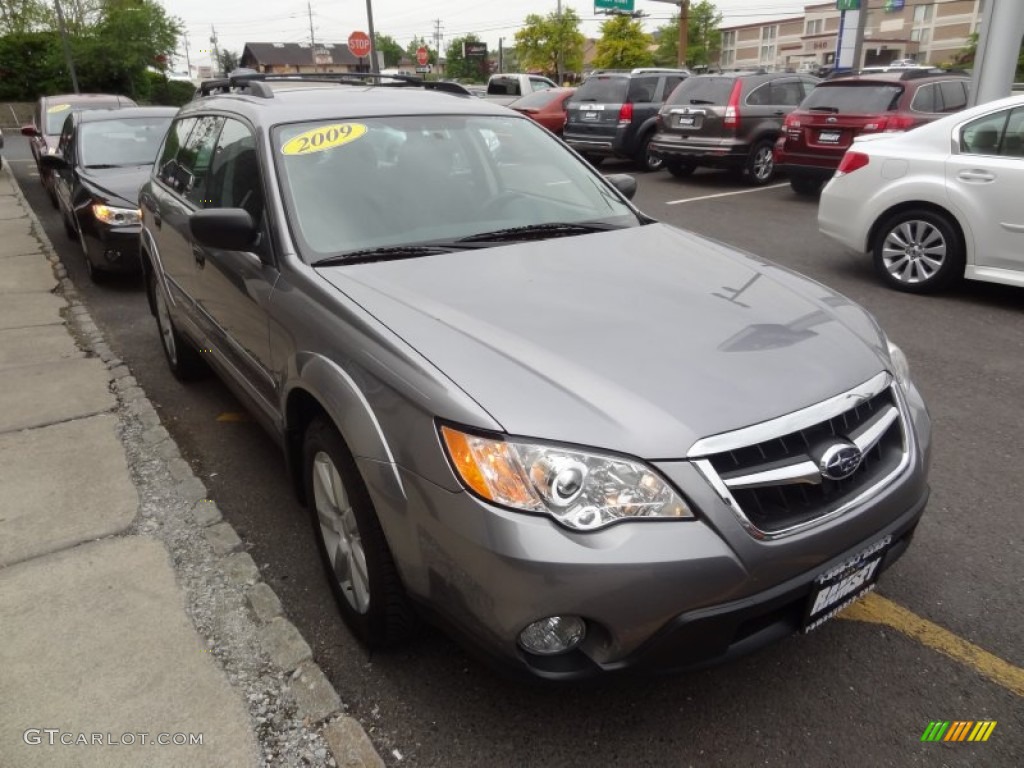 2009 Outback 2.5i Special Edition Wagon - Quartz Silver Metallic / Off Black photo #11