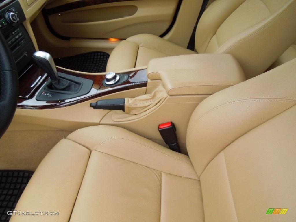 2008 3 Series 335i Sedan - Monaco Blue Metallic / Beige photo #10