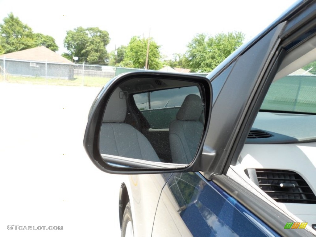 2012 Sienna XLE - South Pacific Pearl / Light Gray photo #13