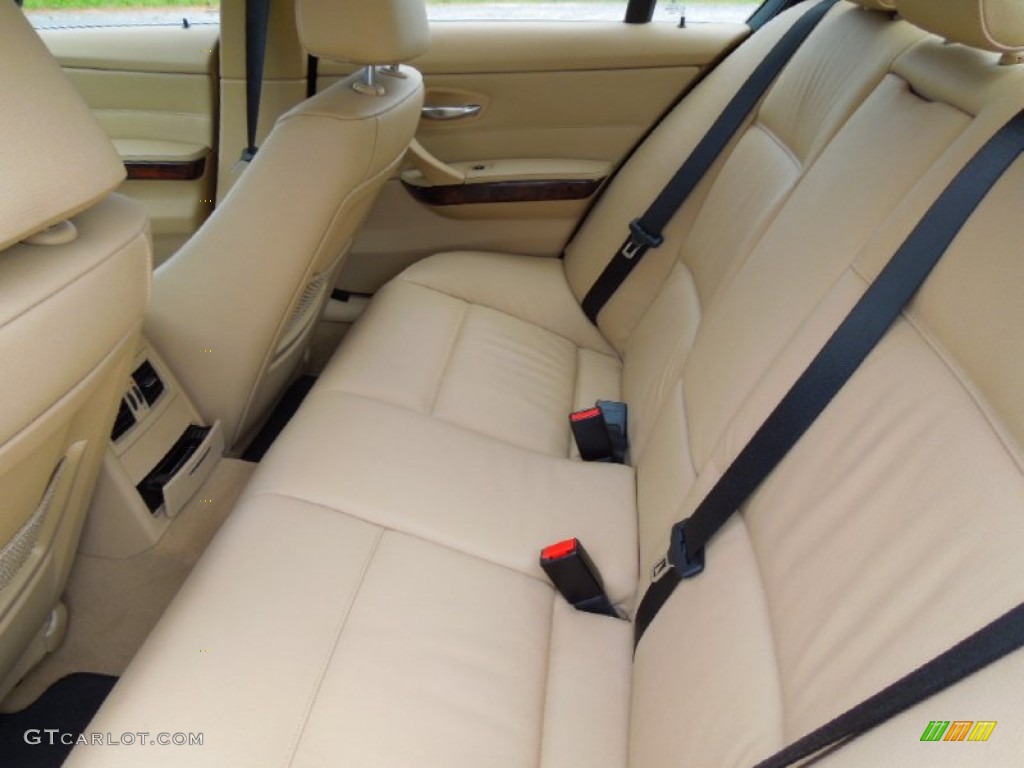 2008 3 Series 335i Sedan - Monaco Blue Metallic / Beige photo #19