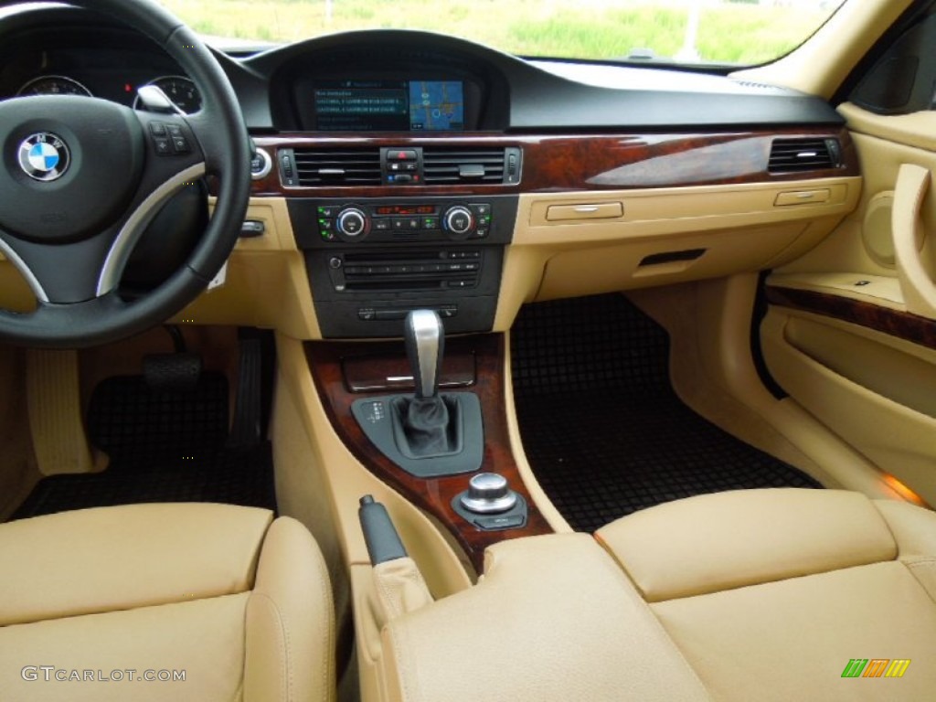 2008 3 Series 335i Sedan - Monaco Blue Metallic / Beige photo #21