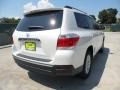 2012 Blizzard White Pearl Toyota Highlander V6  photo #3