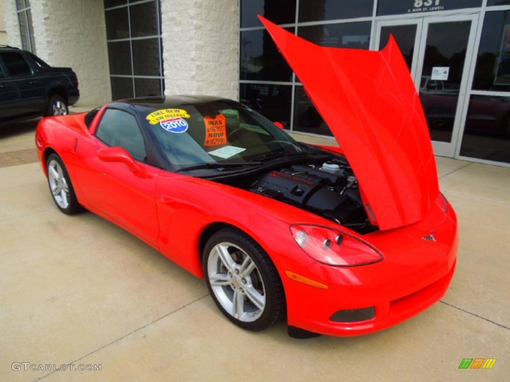 2010 Corvette Coupe - Torch Red / Ebony Black photo #8
