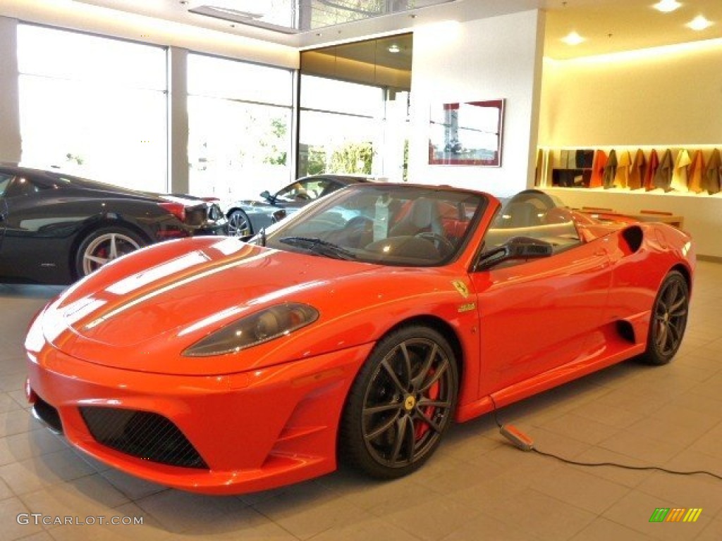 2009 F430 16M Scuderia Spider - Rosso Scuderia (Red) / Black photo #3