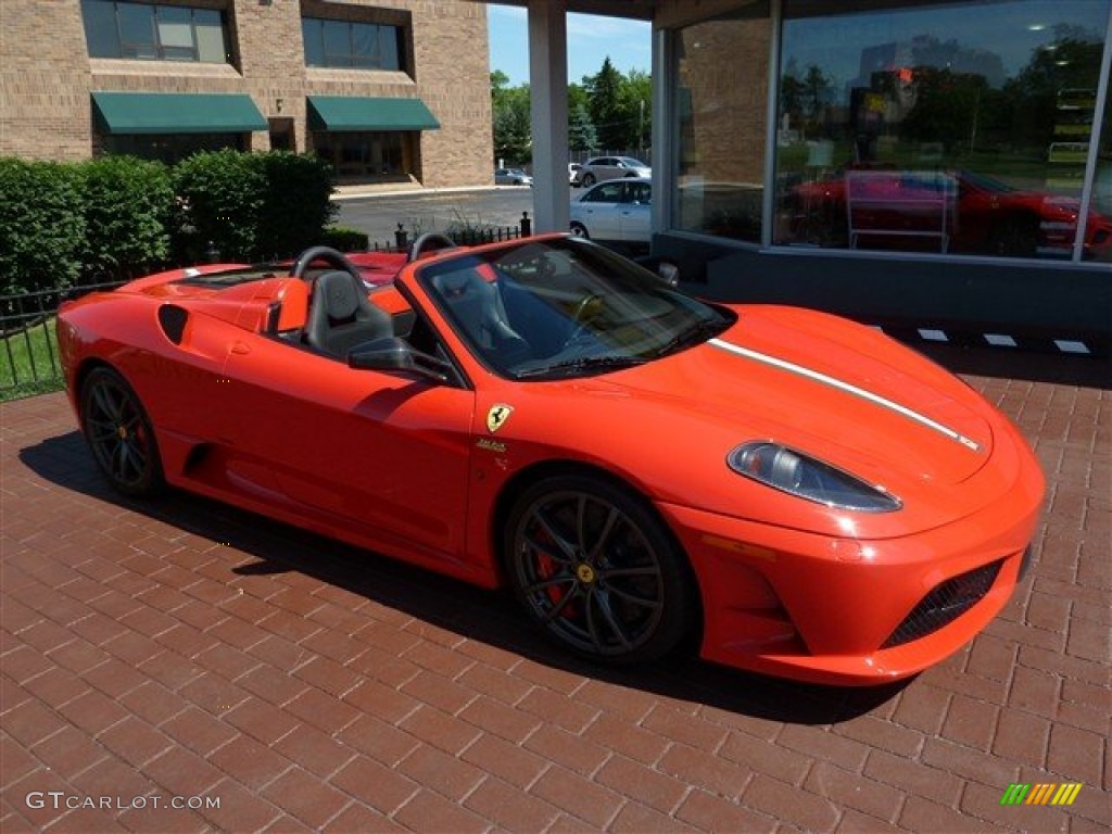 2009 F430 16M Scuderia Spider - Rosso Scuderia (Red) / Black photo #6