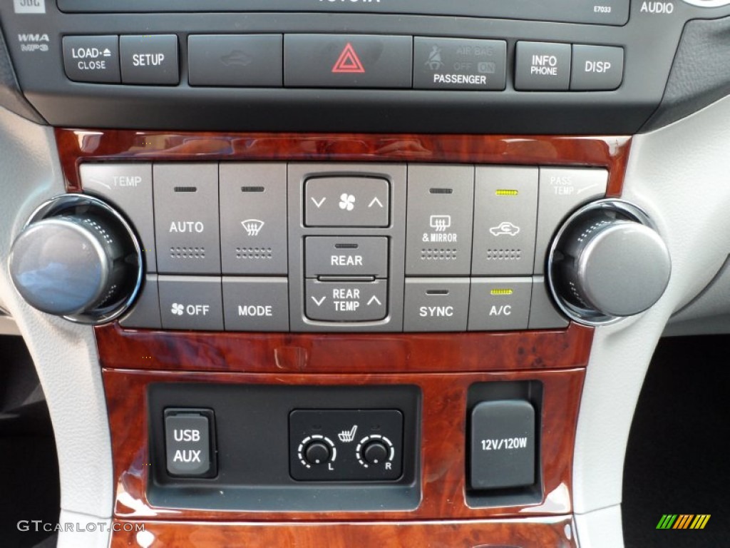 2012 Highlander Limited - Sizzling Crimson Mica / Ash photo #31
