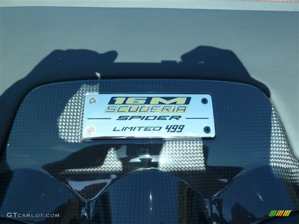 2009 Ferrari F430 16M Scuderia Spider Marks and Logos Photos