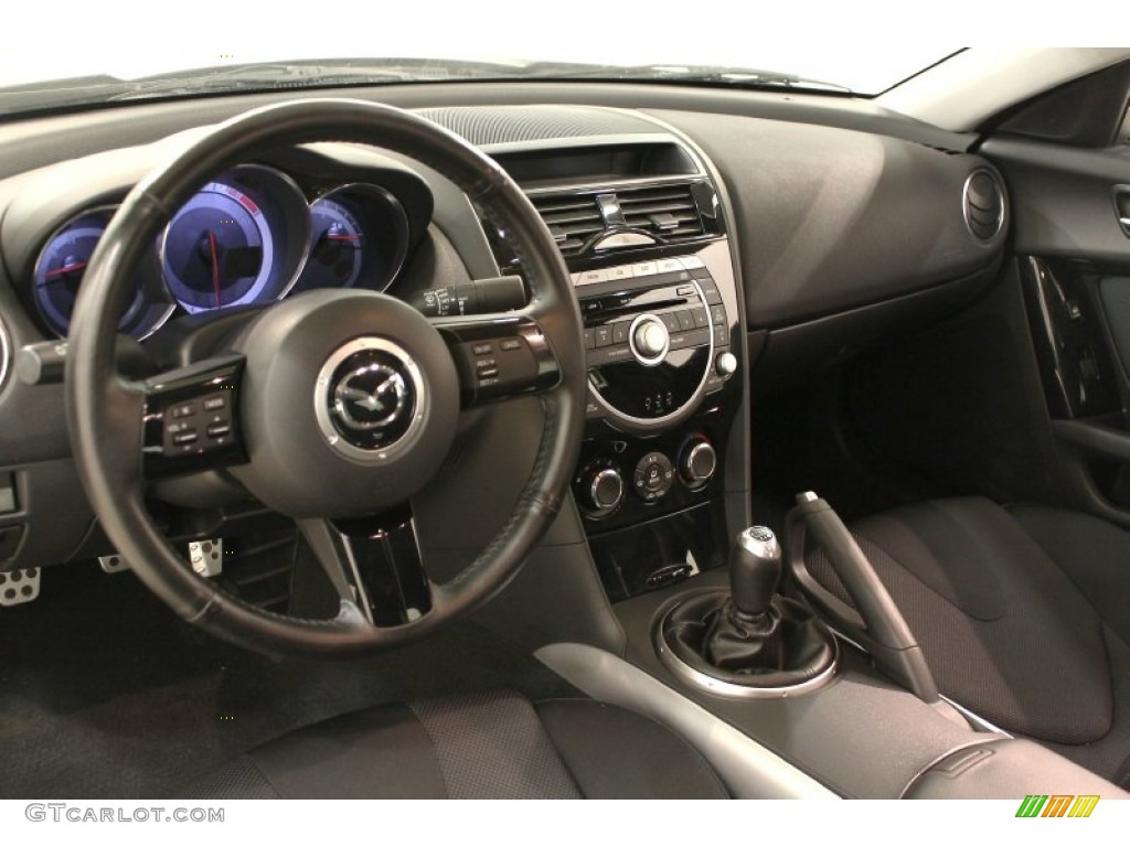 2010 Mazda RX-8 Sport Black Dashboard Photo #64859303
