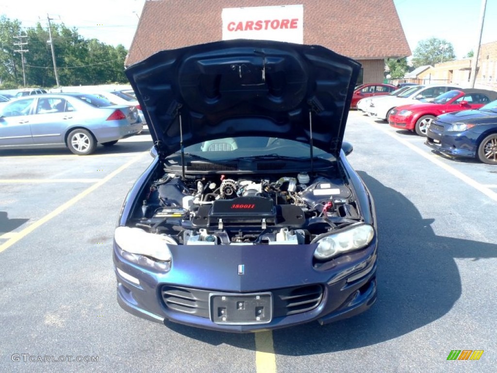 2000 Camaro Coupe - Navy Blue Metallic / Ebony photo #7